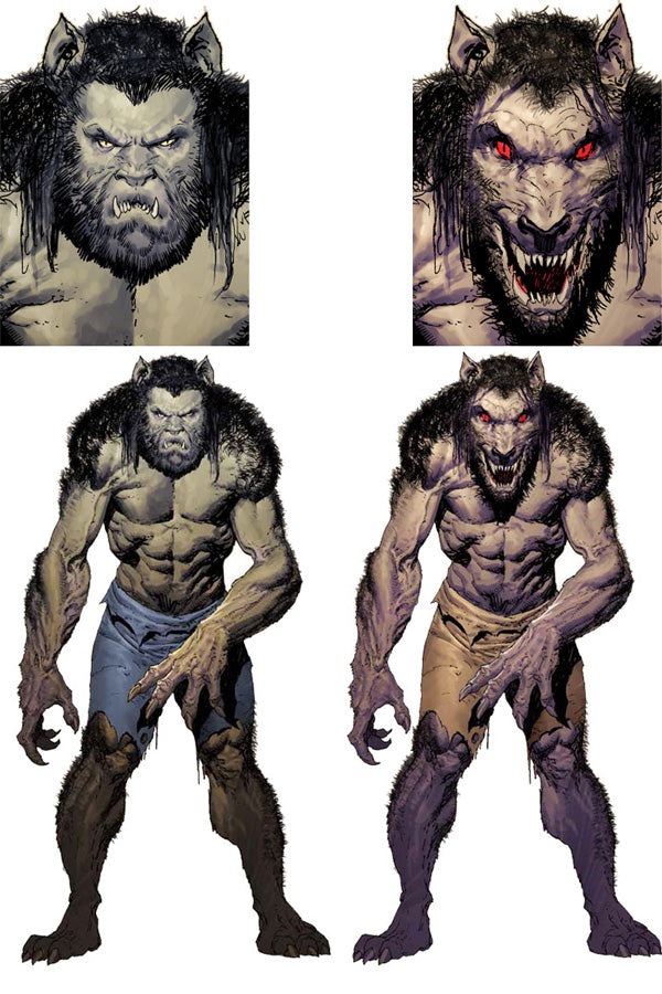 Ariel Olivetti Fantasy Werewolf
