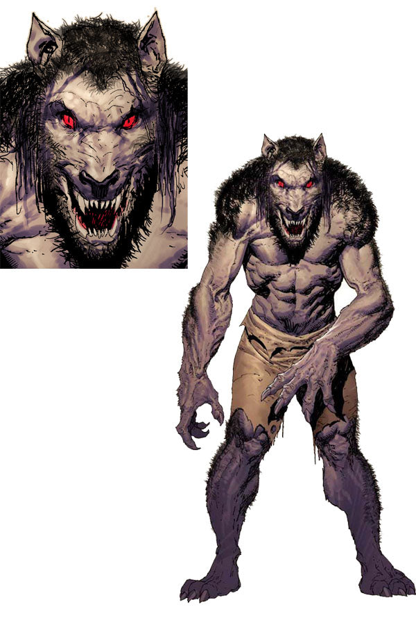 Ariel Olivetti Fantasy Werewolf