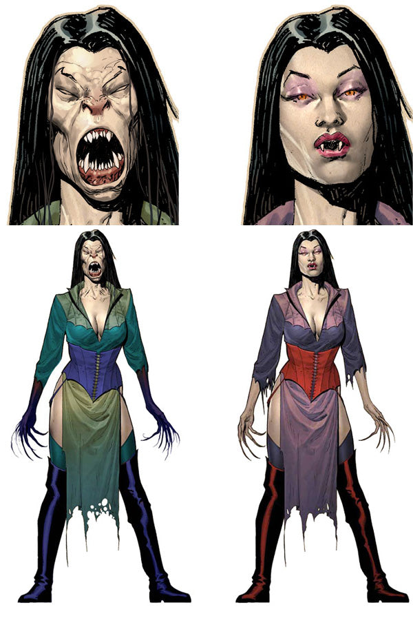 Ariel Olivetti Fantasy Vampire Bruxa