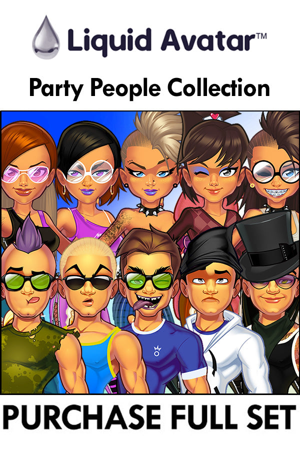Purchase Liquid Avatar – Party People 2020 - 10 Piece Set 1
