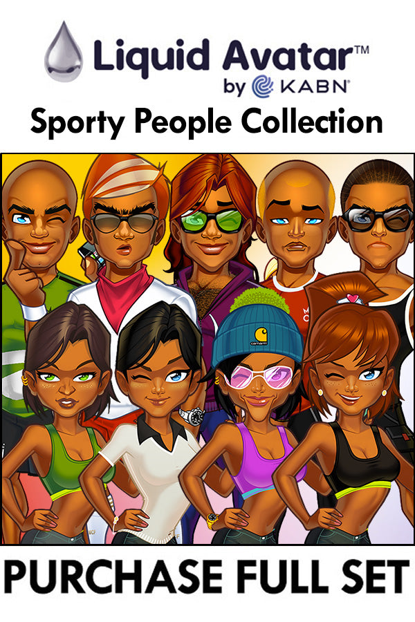 Purchase Liquid Avatar – Sporty People 2020 - 9 Piece Set 1